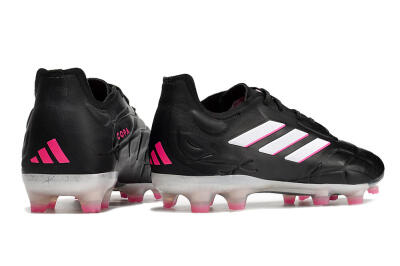 Adidas Copa Pure.1 FG Low-Tops Football Boots - Black/White/Pink