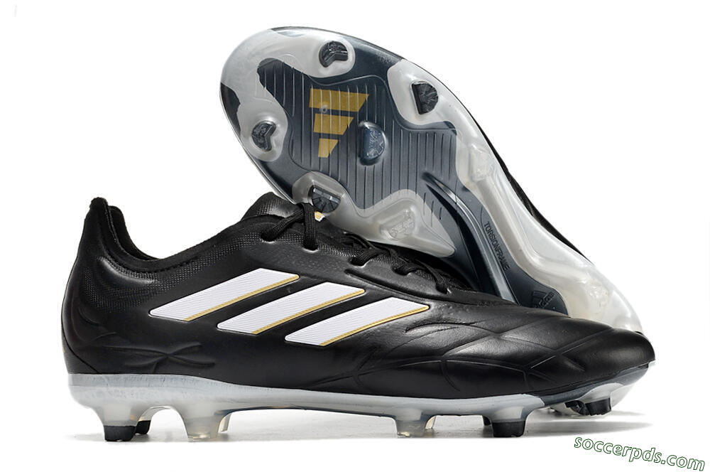 Adidas Copa Pure.1 FG Low-Tops Football Boots - Black/White 1