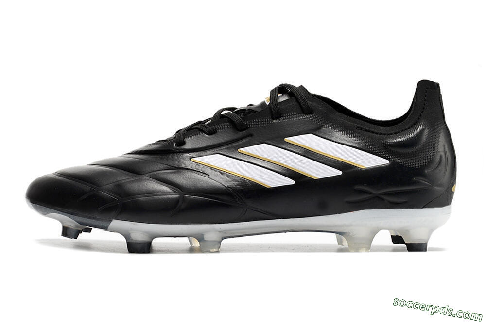 Adidas Copa Pure.1 FG Low-Tops Football Boots - Black/White 2