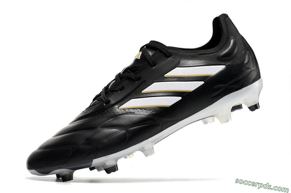 Adidas Copa Pure.1 FG Low-Tops Football Boots - Black/White 5