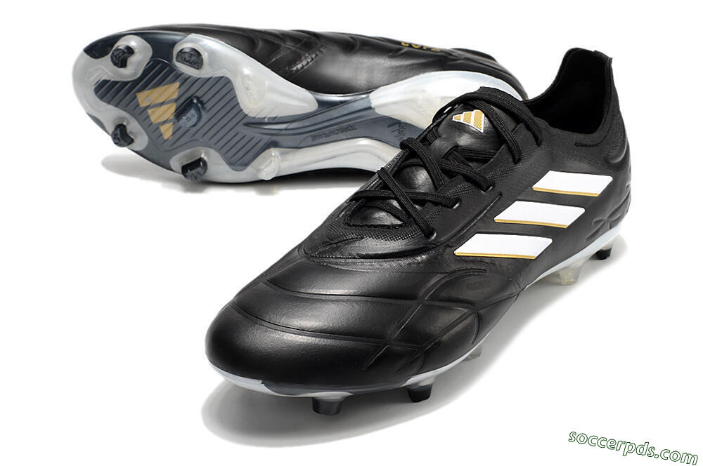 Adidas Copa Pure.1 FG Low-Tops Football Boots - Black/White 3