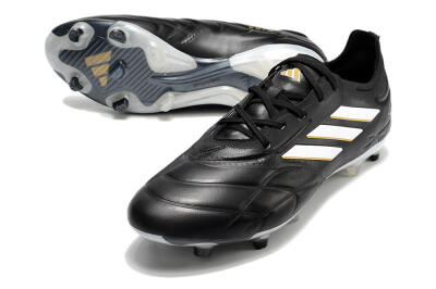 Adidas Copa Pure.1 FG Low-Tops Football Boots - Black/White
