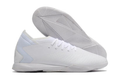 Adidas Predator Accuracy.3 IC Low-Tops Football Shoes - White/White