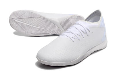 Adidas Predator Accuracy.3 IC Low-Tops Football Shoes - White/White