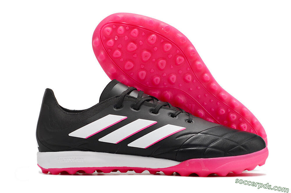 Adidas Copa Pure.3 TF Low-Tops Football Shoes - Black/Pink/White 1
