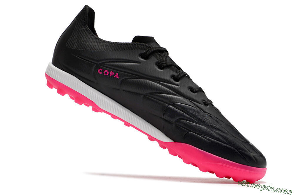 Adidas Copa Pure.3 TF Low-Tops Football Shoes - Black/Pink/White 4