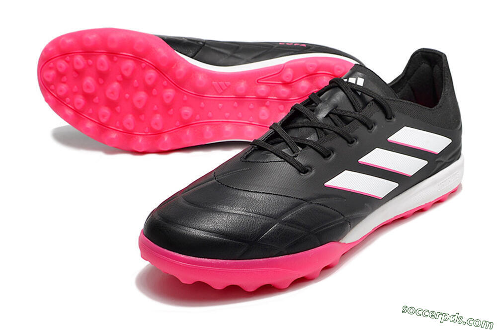 Adidas Copa Pure.3 TF Low-Tops Football Shoes - Black/Pink/White 3