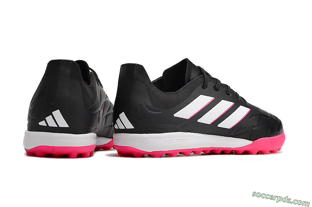 Adidas Copa Pure.3 TF Low-Tops Football Shoes - Black/Pink/White 6