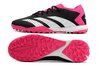Adidas Predator Accuracy.3 TF Low-Tops Football Shoes - Black/Pink/White