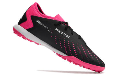 Adidas Predator Accuracy.3 TF Low-Tops Football Shoes - Black/Pink/White