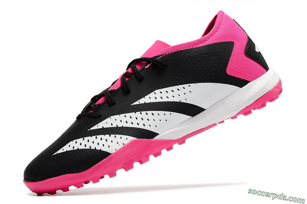 Adidas Predator Accuracy.3 TF Low-Tops Football Shoes - Black/Pink/White 5
