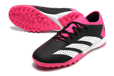 Adidas Predator Accuracy.3 TF Low-Tops Football Shoes - Black/Pink/White