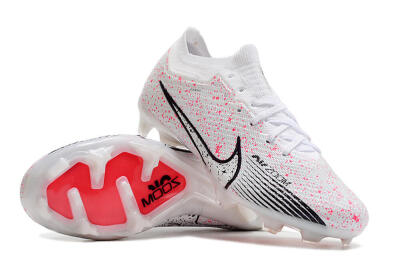 Nike Air Zoom Mercurial Vapor 15 Elite FG Low-Tops Football Boots - White/Pink/Black