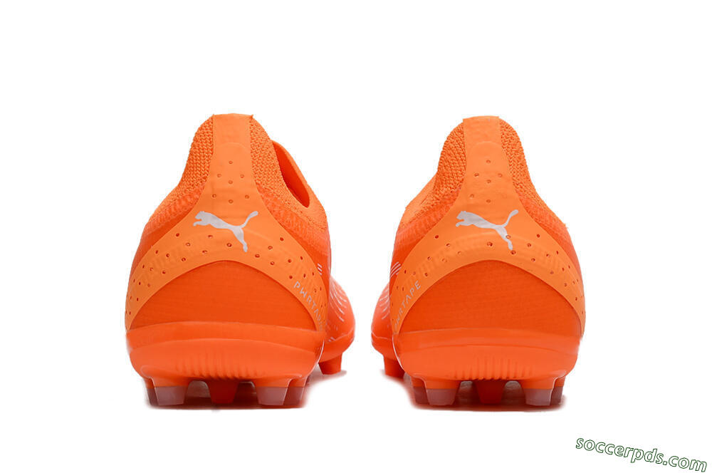 Puma Ultra Ultimate MG MG Low-Tops Football Boots - Orange/White/Blue 5