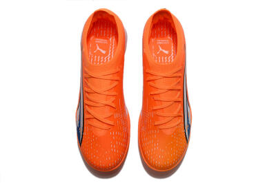 Puma Ultra Ultimate MG MG Low-Tops Football Boots - Orange/White/Blue