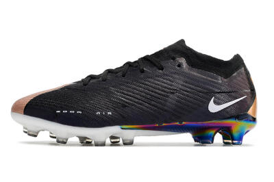Nike Air Zoom Mercurial Vapor 15 Elite AG Low-Tops Football Boots - Black/White/Brown