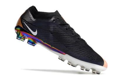 Nike Air Zoom Mercurial Vapor 15 Elite AG Low-Tops Football Boots - Black/White/Brown