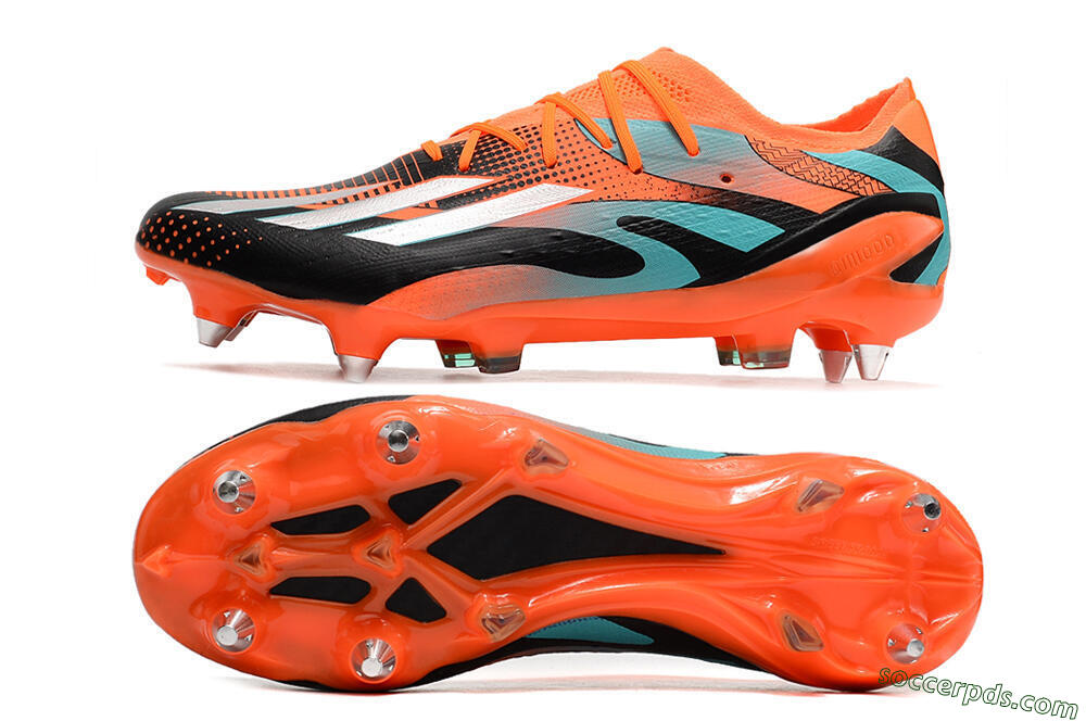 Adidas X Speedportal.1 SG Low-Tops Football Boots - Orange/Black 0