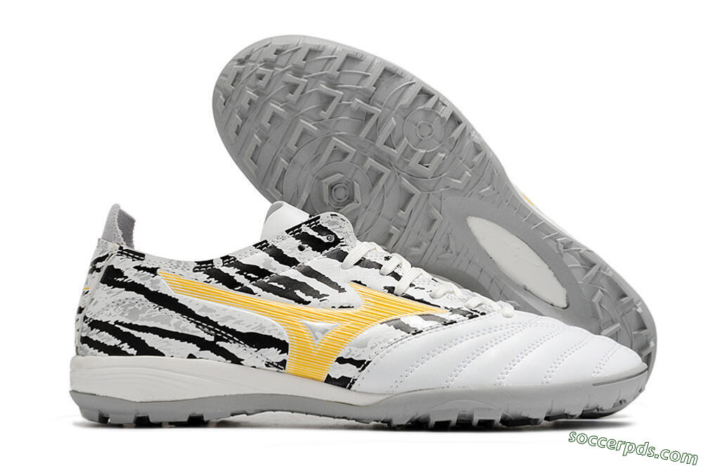 Mizuno Morelia Neo 3 Pro TF Low-Tops Football Shoes - White/Camo 1