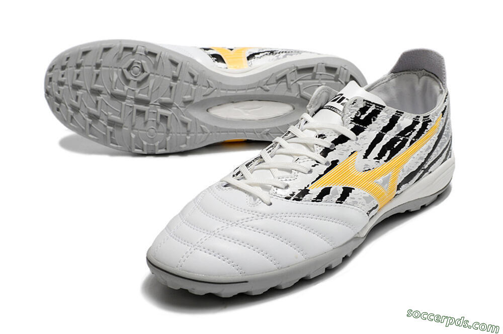 Mizuno Morelia Neo 3 Pro TF Low-Tops Football Shoes - White/Camo 3