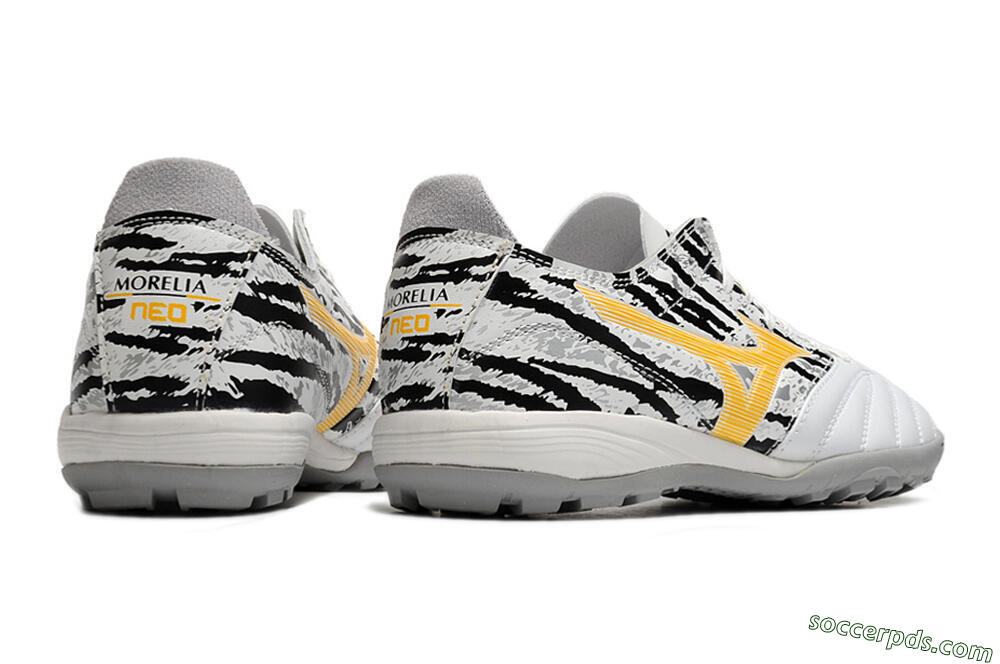 Mizuno Morelia Neo 3 Pro TF Low-Tops Football Shoes - White/Camo 9