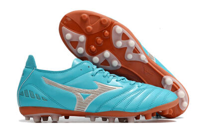 Mizuno Morelia Neo AG Low-Tops Football Boots - Blue/White