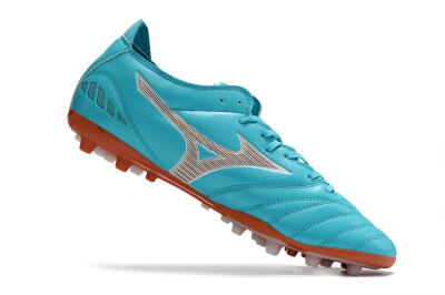 Mizuno Morelia Neo AG Low-Tops Football Boots - Blue/White