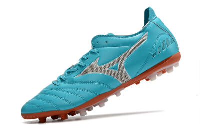 Mizuno Morelia Neo AG Low-Tops Football Boots - Blue/White