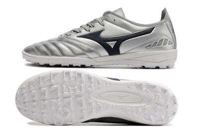 Mizuno Morelia Neo 3 Pro TF Low-Tops Football Shoes - Silver/Black