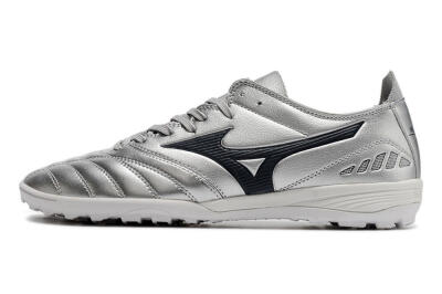 Mizuno Morelia Neo 3 Pro TF Low-Tops Football Shoes - Silver/Black
