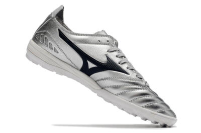 Mizuno Morelia Neo 3 Pro TF Low-Tops Football Shoes - Silver/Black