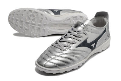 Mizuno Morelia Neo 3 Pro TF Low-Tops Football Shoes - Silver/Black