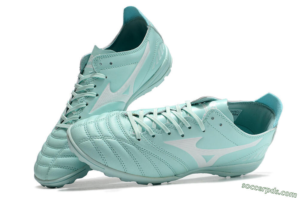 Mizuno Morelia Neo 3 Pro TF Low-Tops Football Shoes - Blue/White 6