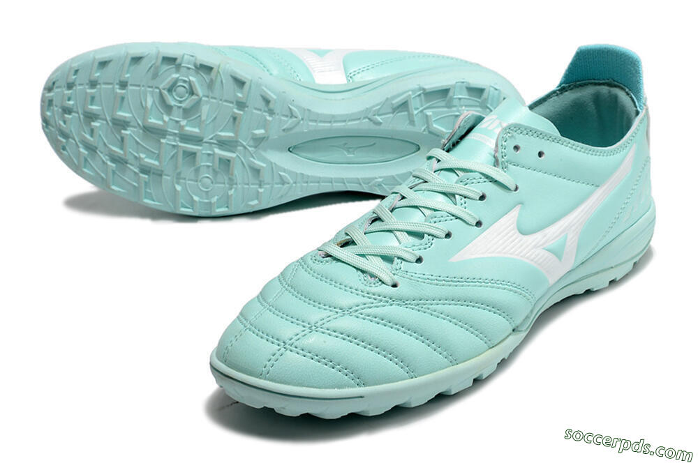Mizuno Morelia Neo 3 Pro TF Low-Tops Football Shoes - Blue/White 3