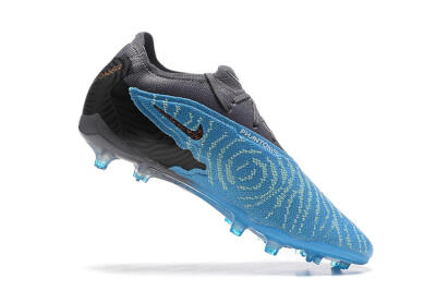 Nike Phantom GX Elite FG Low-Tops Football Boots - Blue/Grey/White