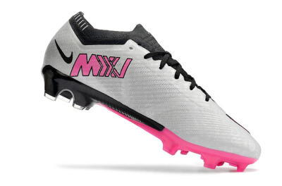 Nike Mercurial Vapor 15 Elite FG Low-Tops Football Boots - Silver/Black/Pink
