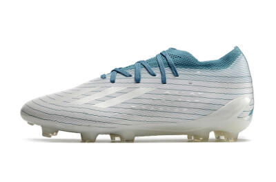 Adidas X Speedportal.1 2022 World Cup FG Low-Tops Football Boots - White/Blue