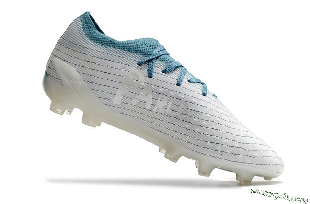 Adidas X Speedportal.1 2022 World Cup FG Low-Tops Football Boots - White/Blue 4