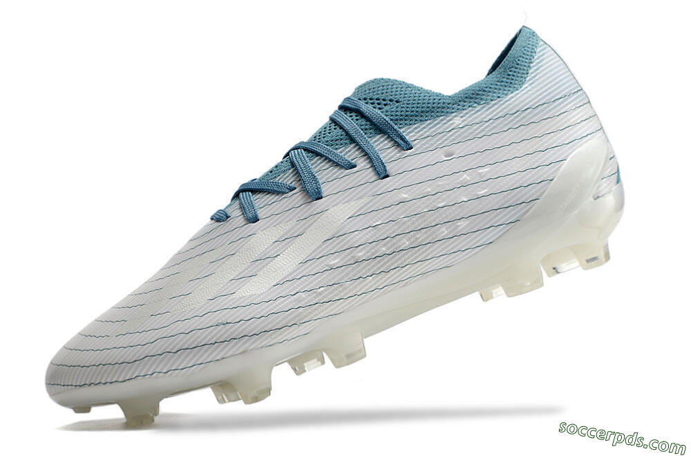 Adidas X Speedportal.1 2022 World Cup FG Low-Tops Football Boots - White/Blue 5