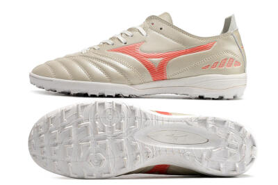 Mizuno Morelia Neo 3 Pro TF Low-Tops Football Shoes - White/Red