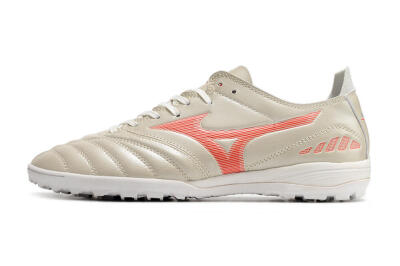 Mizuno Morelia Neo 3 Pro TF Low-Tops Football Shoes - White/Red