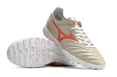 Mizuno Morelia Neo 3 Pro TF Low-Tops Football Shoes - White/Red