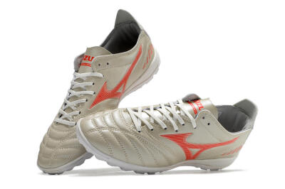 Mizuno Morelia Neo 3 Pro TF Low-Tops Football Shoes - White/Red