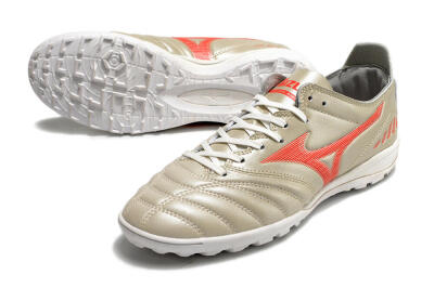 Mizuno Morelia Neo 3 Pro TF Low-Tops Football Shoes - White/Red