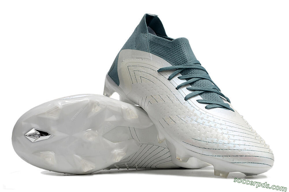 Adidas Predator Accuracy 23.1 FG Low-Tops Football Boots - White/Green 3