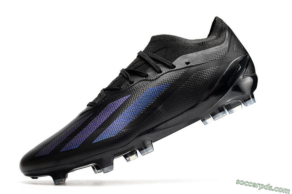 Adidas x Speedportal.1 FG Low-Tops Football Boots - Black/Blue 5