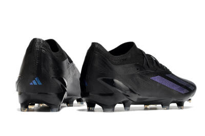 Adidas x Speedportal.1 FG Low-Tops Football Boots - Black/Blue