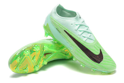 Nike Phantom GX Elite FG Low-Tops Football Boots - Green/Black