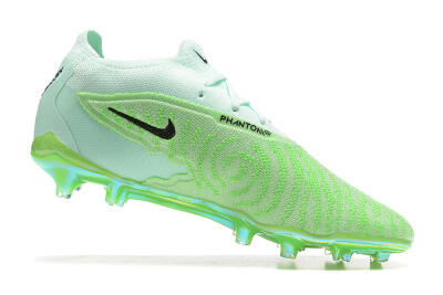 Nike Phantom GX Elite FG Low-Tops Football Boots - Green/Black