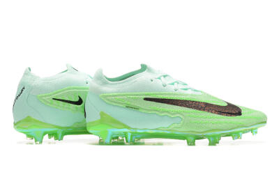 Nike Phantom GX Elite FG Low-Tops Football Boots - Green/Black